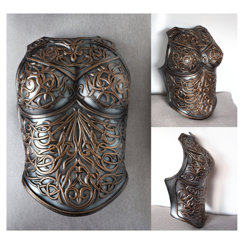 Warrior female breastplate