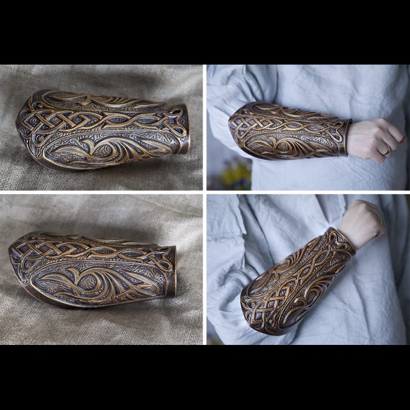 Antique mini bracers