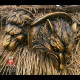 Antique Lion shoulders
