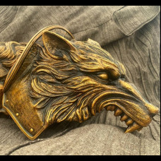 Antique Wolf shoulders