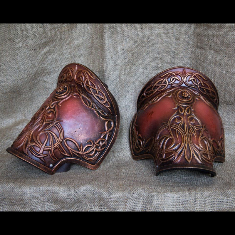 Warrior shoulder pads