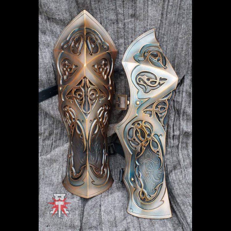 Gothic Knight bracers