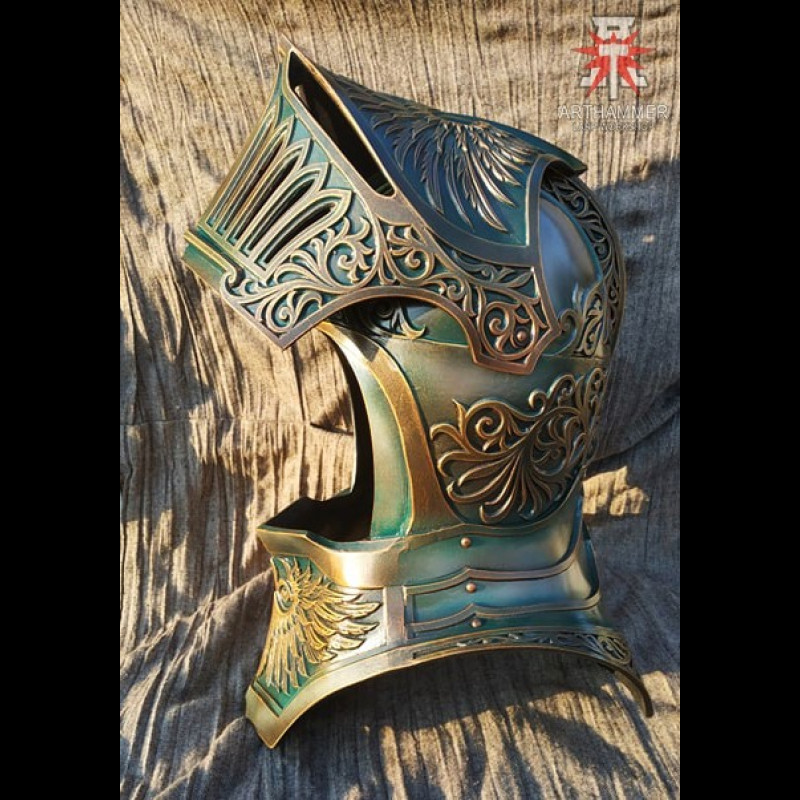 Italian Knight helmet