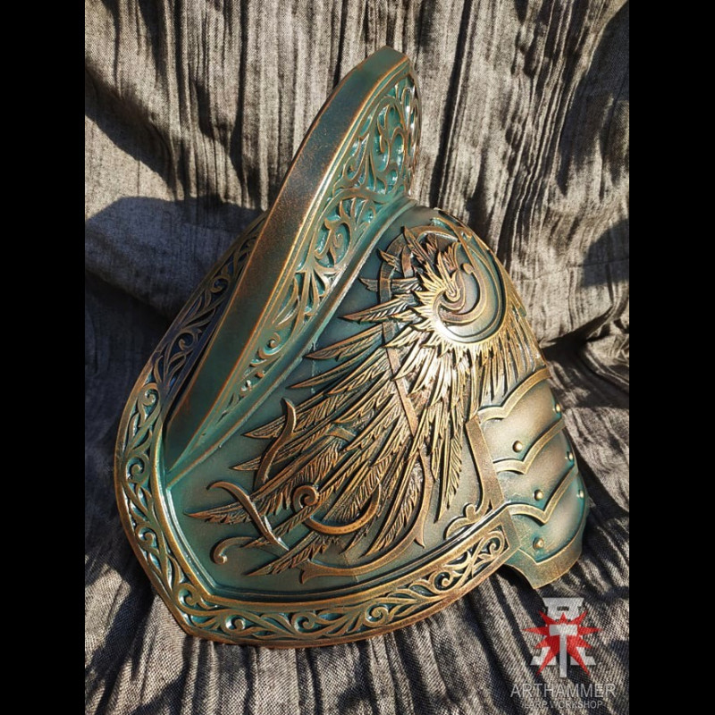 Italian Knight shoulders
