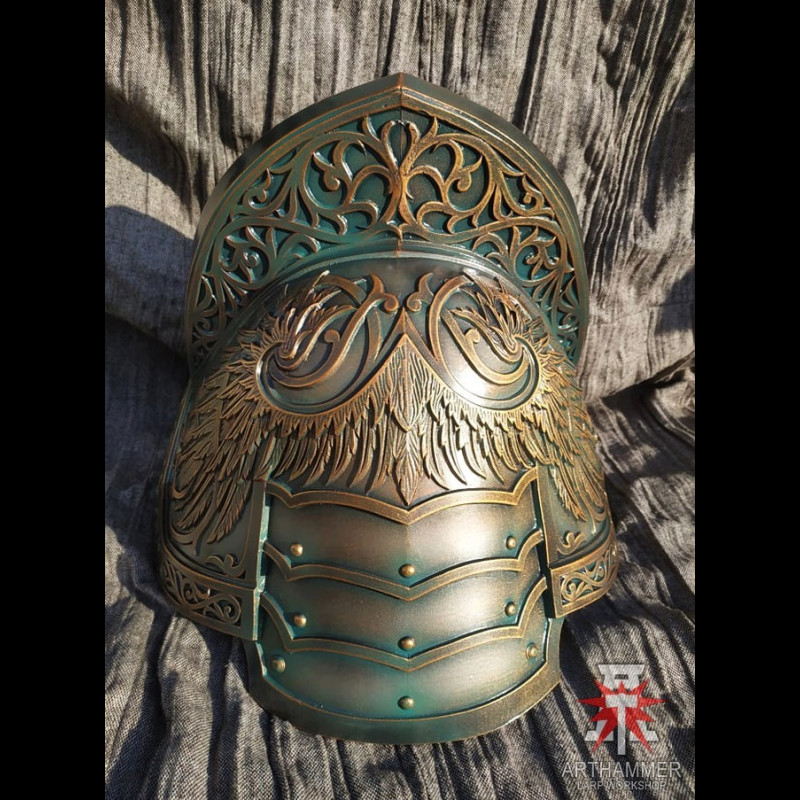 Italian Knight shoulders