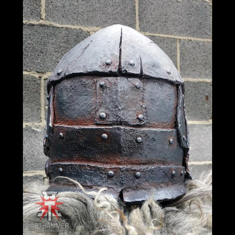Ork helmet with Jaw