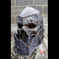 Ork helmet with Jaw