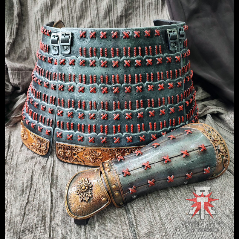 Samurai hip armour