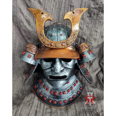 Samurai helmet with mask